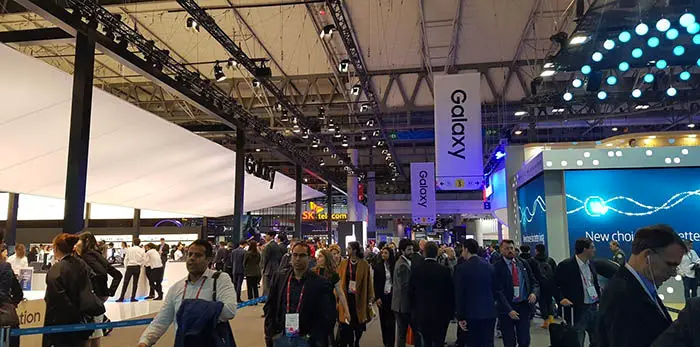 Samsung MWC 17 Stand