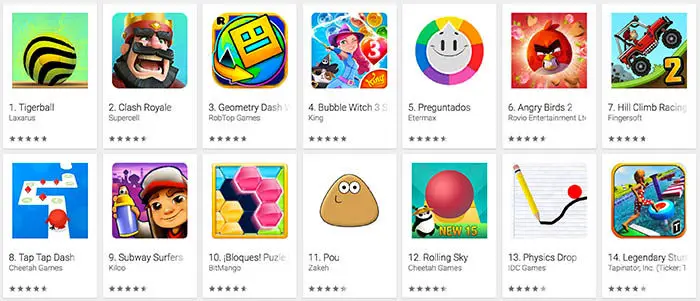 Top-Spiele Google spielen