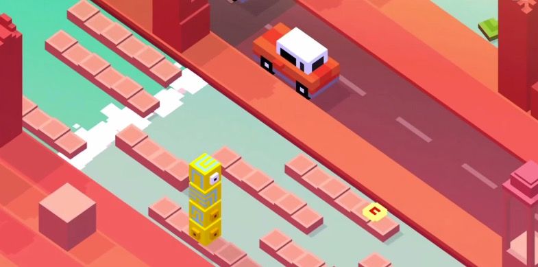 Totem Monument Valley en Crossy Road