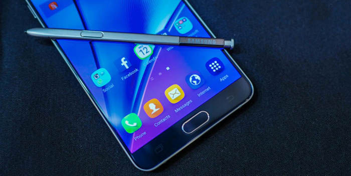 TouchWiz de Note 5