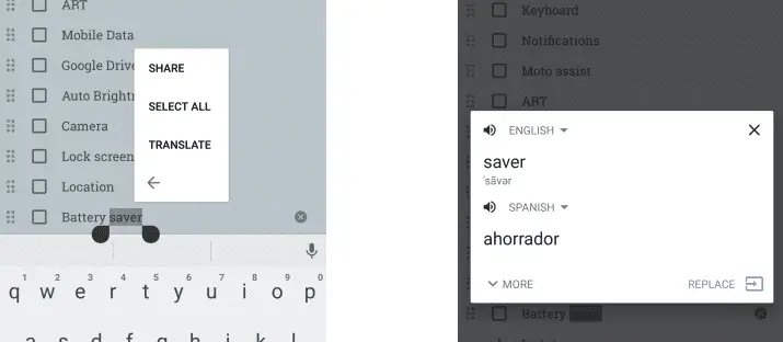 Übersetzen Sie den Anwendungstext mit Google Translate