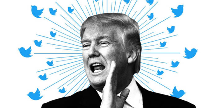 Twitter ist die einzige Anwendung, die Trump in seiner Zelle hat