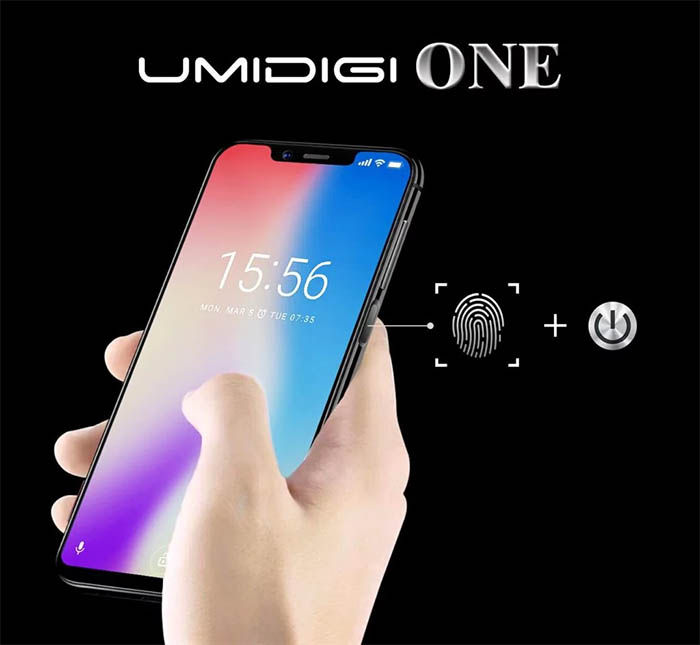 UMIDIGI Ein Fingerabdruckleser