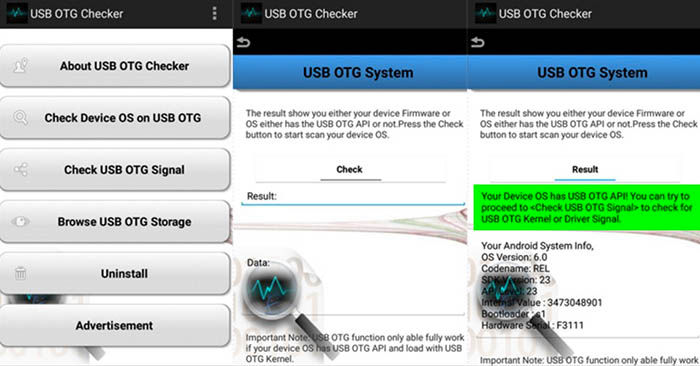 USB OTG Checker