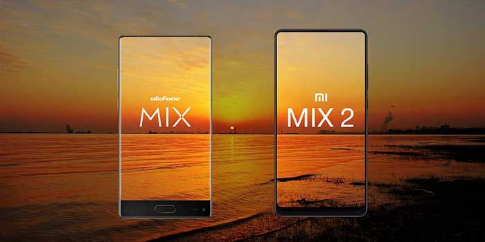 Ulefone MIX vs Mi Mix 2