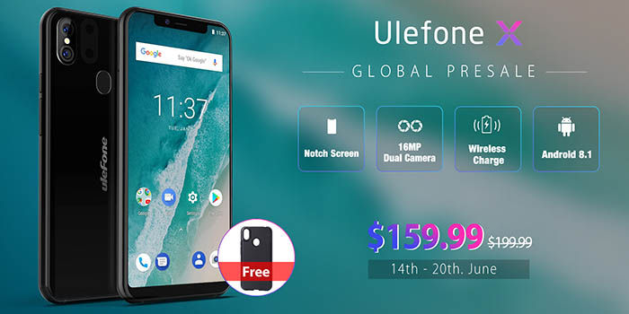 Ulefone X Vorverkauf