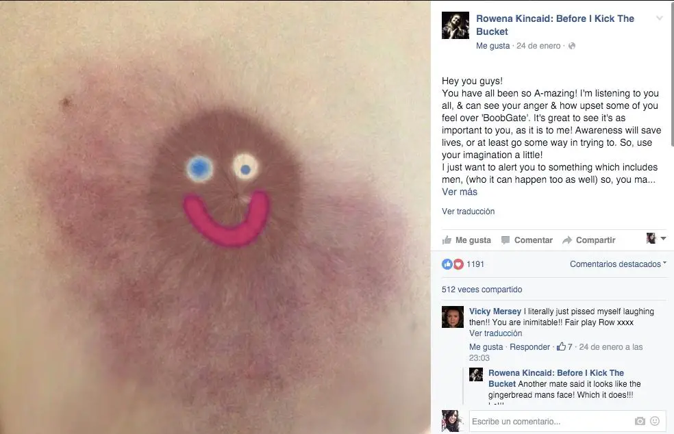 Ein Bild von einem Nippel auf Facebook wird viral