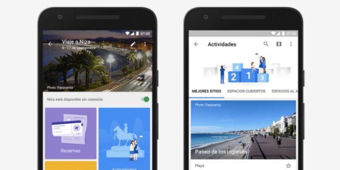 Usar Google Trips y Google Flights en español