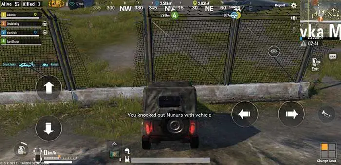 PUBG Mobile Fahrzeuge