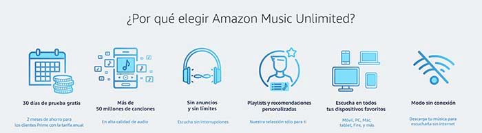 Amazon Music Vorteile