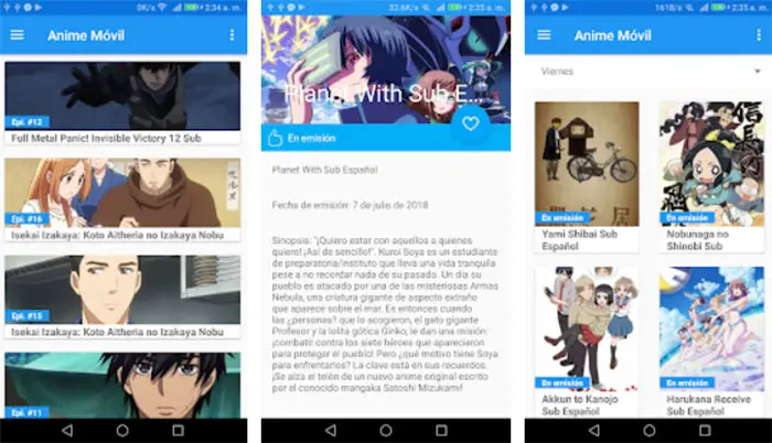 Sehen Sie sich kostenlos Anime auf Android an