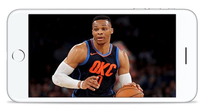 Siehe das letzte NBA-Smartphone