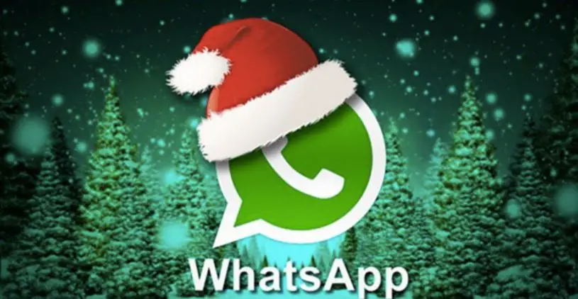 Virus de WhatsApp con mensaje de Navidad