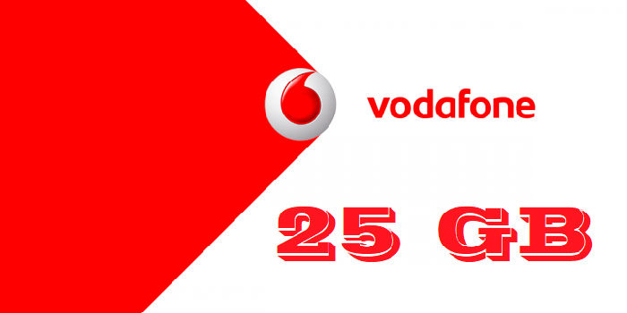 Vodafone regala 25 GB