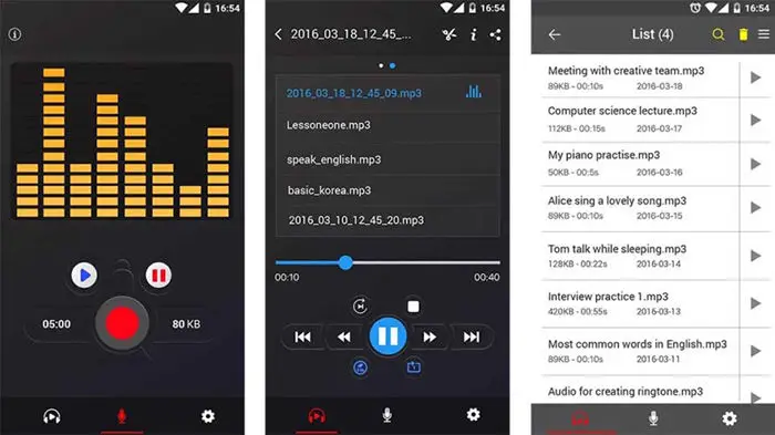 Voice Recorder für Android