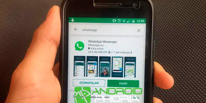 WhatsApp app falsa en Google Play