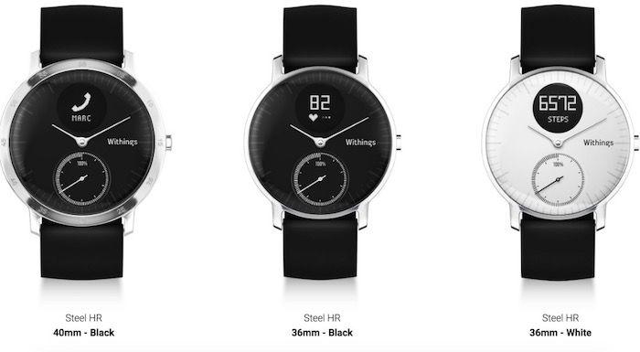 Withings Steel HR-Designs