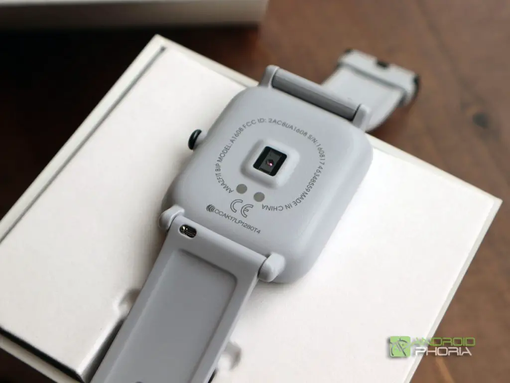 amazfit bip sensor