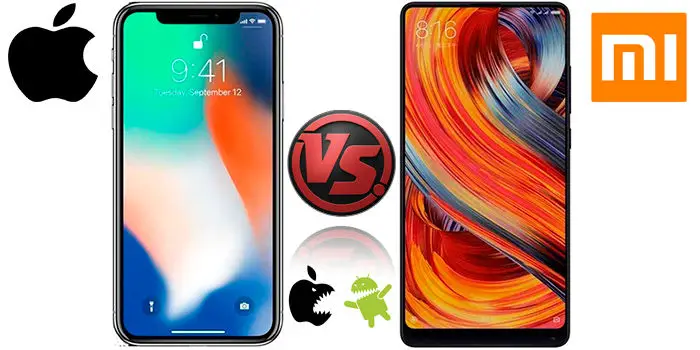 Xiaomi Mi Mix 2S Vs iPhone X