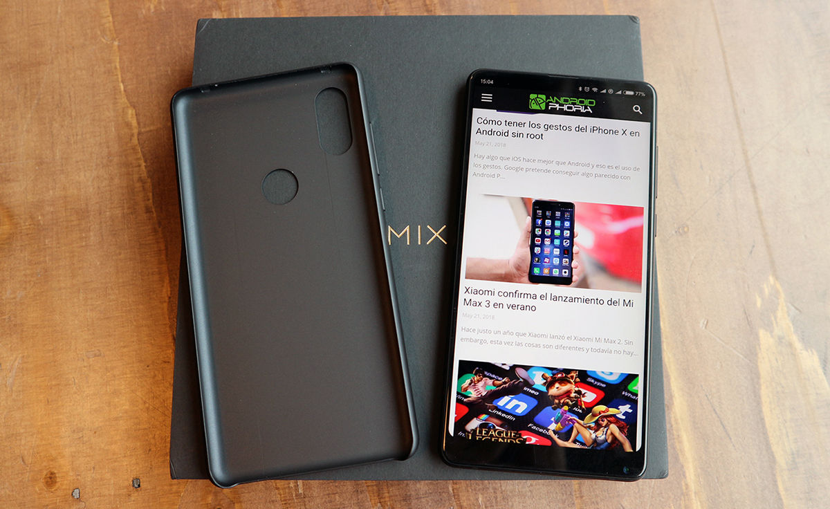 Xiaomi Mi Mix 2s Fall