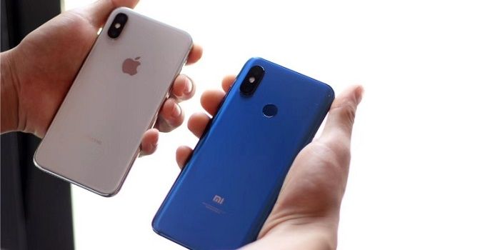 Xiaomi Mi 8 vs iPhone X mejor smartphone con notch