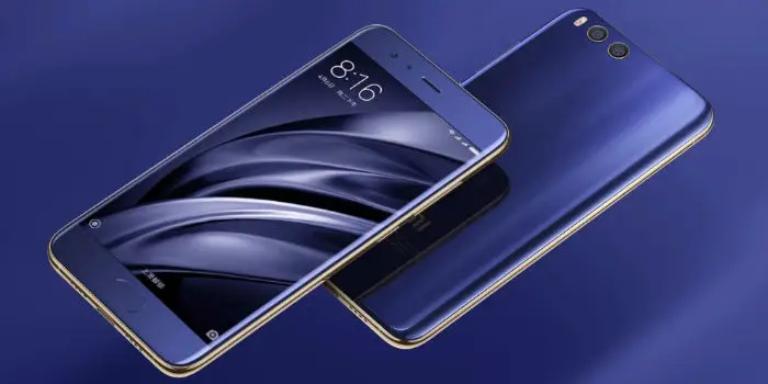 Xiaomi Mi6 Frontal y Trasera