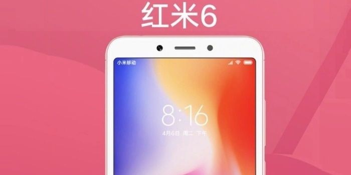 Xiaomi Redmi 6 diseño filtraciones
