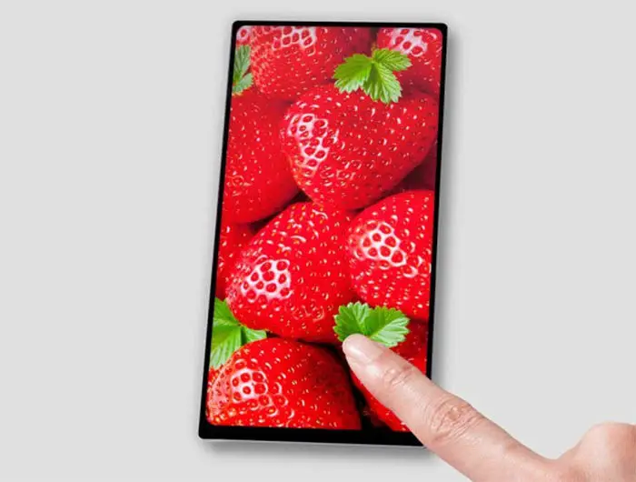 Xiaomi mi mix 2 Bildschirm ohne Schrägen