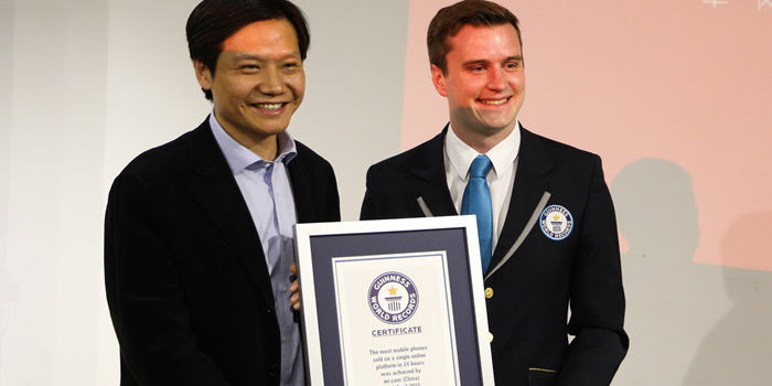 Xiaomi Guinness Record