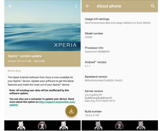 Xperia M2: Probleme und Lösungen von Lollipop