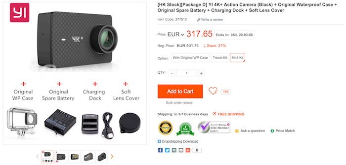 Yi 4K 5 in 1 Angebot