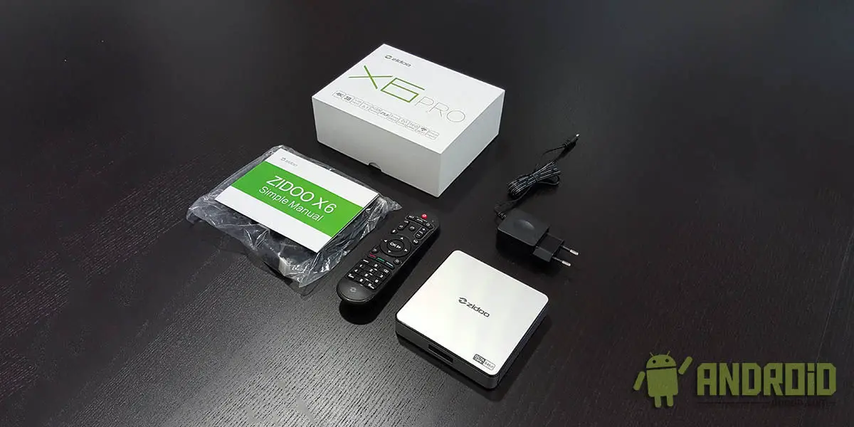 Zidoo X6 Pro-Paket