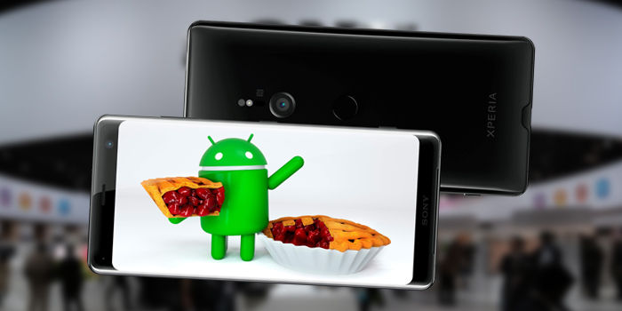 actualizacion android pie sony xperia