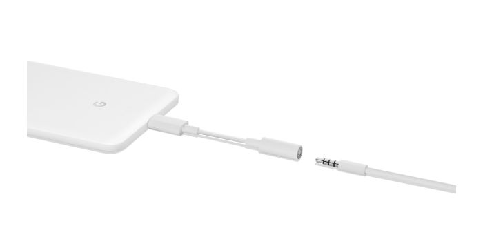 adaptador USB-C para auriculares Google Pixel 2