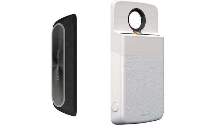 Neuer Moto Mods Lautsprecher Alexa Printer Polaroid