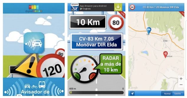 Warnung-Radar-Nomade