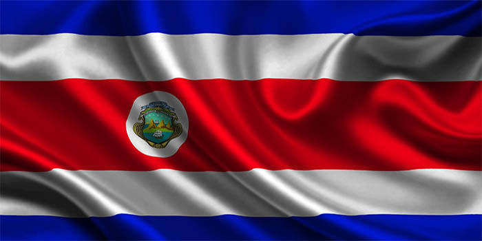 bandera de Costa Rica