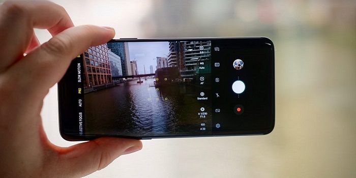 camara galaxy s9 android pie