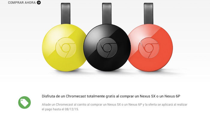 Chromecast 2 frei