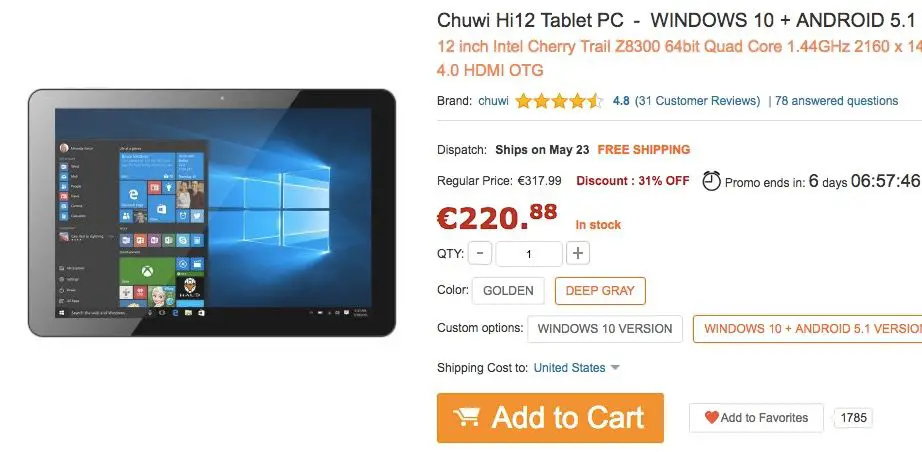 chuwi hi12-Stift