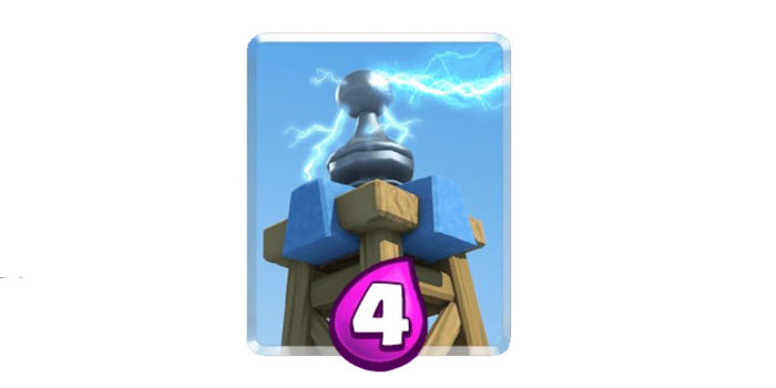 Zusammenstoß Royale Tesla Tower clash royale torre tesla