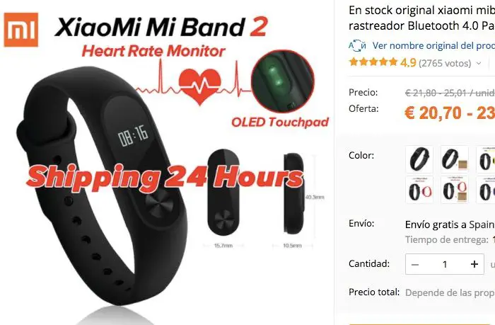 xiaomi mi band 2 billiges angebot kaufen