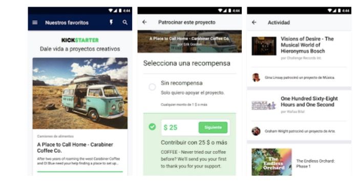 Download Kickstarter für Android