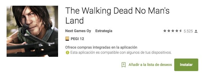 Laden Sie die Walking Dead No Mans Land Android