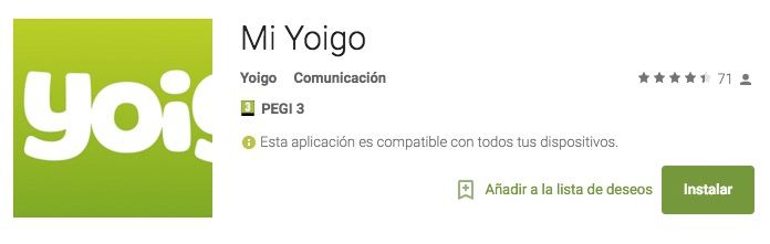 yoigo google play herunterladen