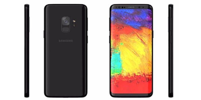 diseño final del Galaxy S9 segun forbes