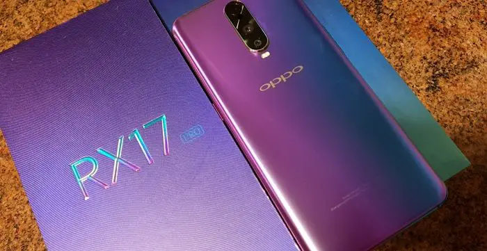 oppo rx17 pro design