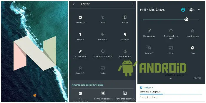 Osterei Android Nougat