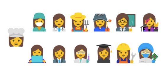 Emojis neue Frauen