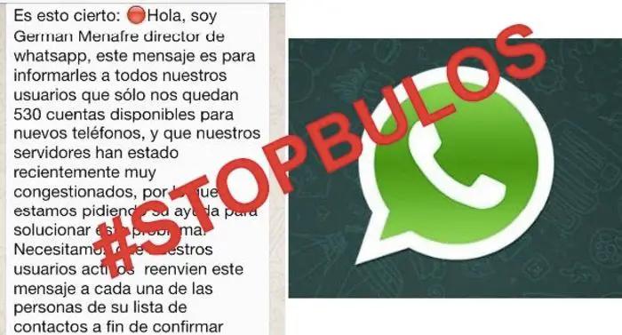 WhatsApp Betrug nach dem Sturz